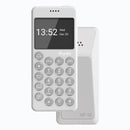 Punkt. MP02 Minimalist 4G LTE Cell Phone AT&T/T-Mobile Nano-SIM 2GB RAM 16GB Storage - Light Grey