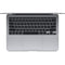 Apple MacBook Air MGN63LL/A 13.3" 8GB 256GB SSD Apple M1 3.2GHz macOS, Space Grey (Certified Refurbished)