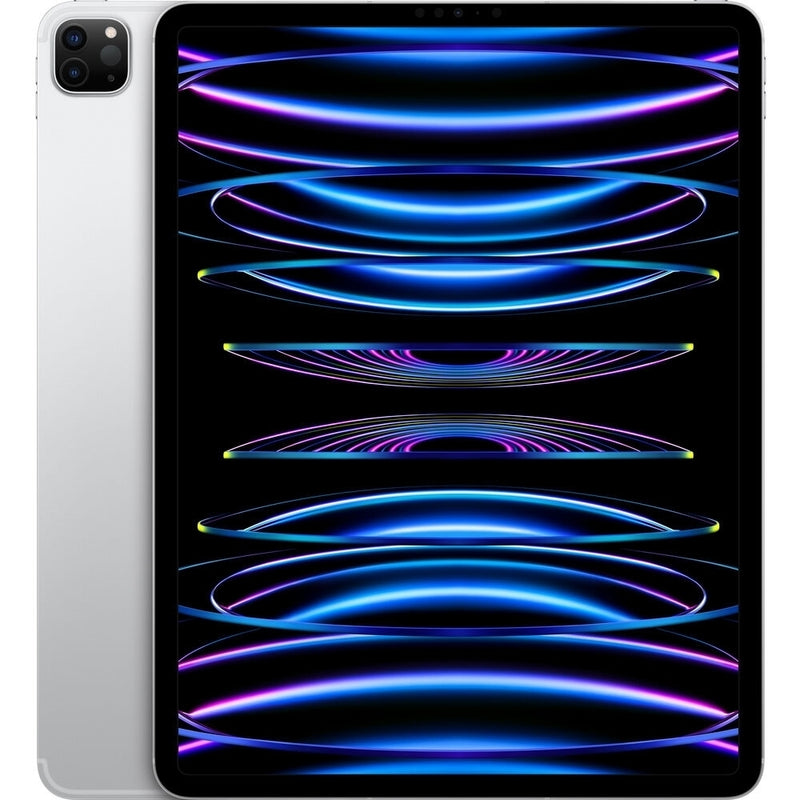 Apple iPad Pro 5th Gen 12.9" Tablet 256GB WiFi + 5G GSM Unlocked, Silver (Certified Refurbished)