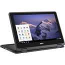 Dell Chromebook 3100 11.6" Touch 4GB 32GB eMMC Celeron N4000 1.1GHz ChromeOS, Black (Certified Refurbished)