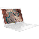 HP Chromebook 14-db0050nr 14" 4GB 32GB eMMC Celeron® N3350 1.1GHz ChromeOS, Snow White (Refurbished)