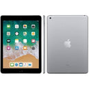 Apple iPad 6 MR7C2LL/A 9.7" Tablet 128GB WiFi + 4G LTE GSM Unlocked, Space Gray (Certified Refurbished)