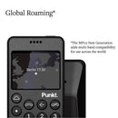 Punkt. MP02 Minimalist 4G LTE Cell Phone - AT&T/T-Mobile w/ Nano-SIM, 2GB RAM, 16GB Storage - Black (Refurbished)