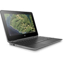 HP Chromebook x360 G2 EE 2in1 11.6" 4GB 32GB SSD Celeron N4000 1.1GHz ChromeOS, Gray (Scratch and Dent)