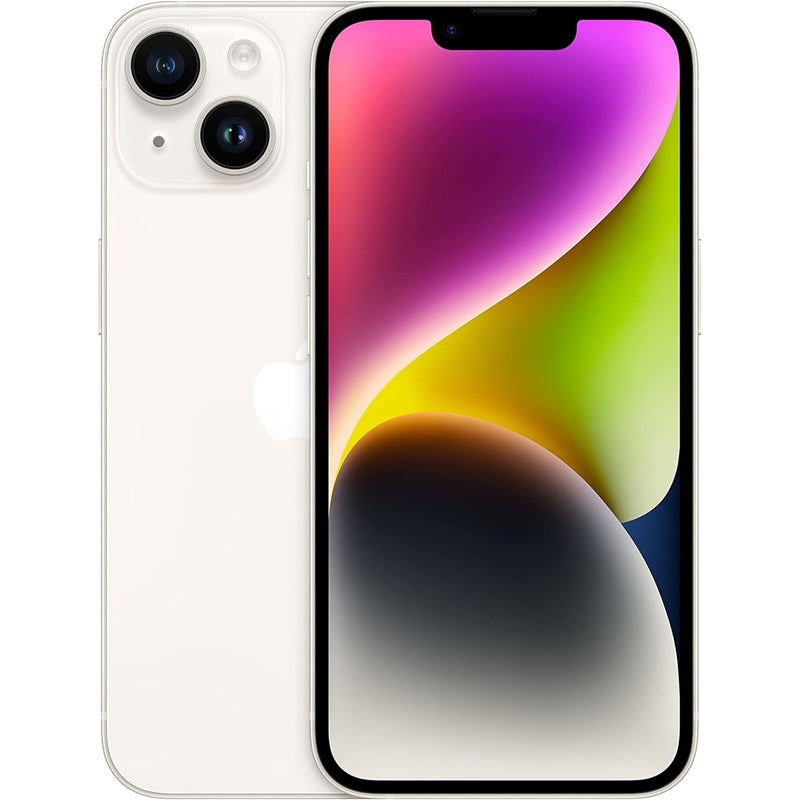 Apple iPhone 14 256GB 6.1" 5G AT&T Only, Starlight (Refurbished)