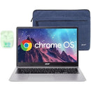 Acer Chromebook 15.6" 4GB 64GB eMMC Celeron® N4500 1.1GHz ChromeOS, Silver