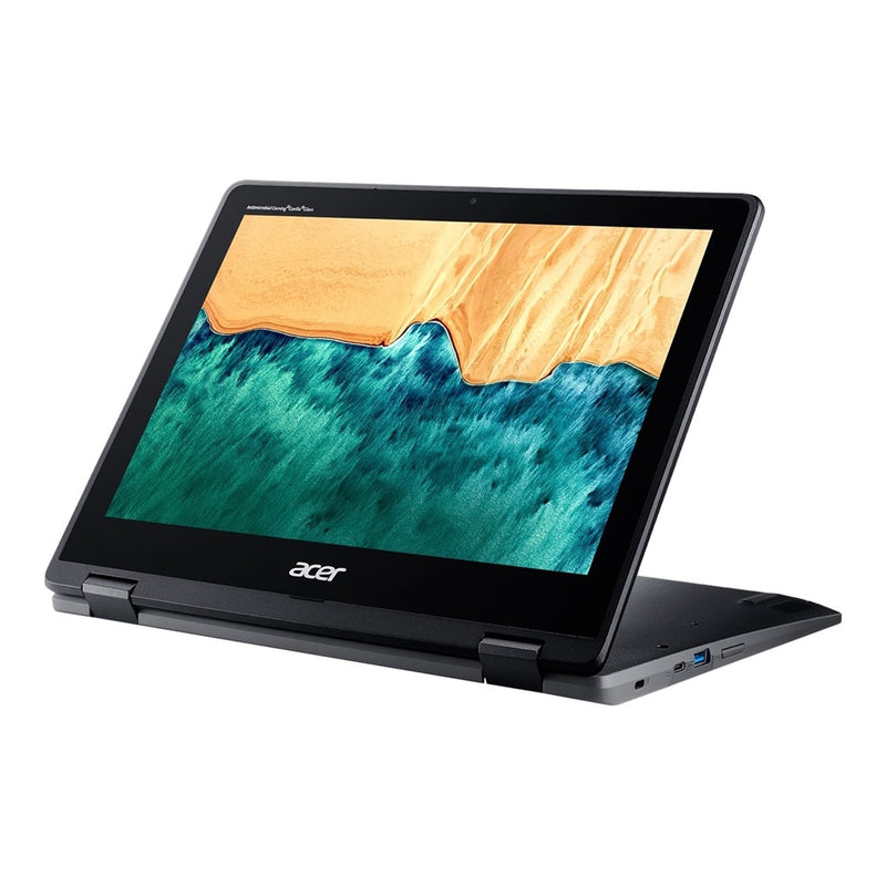 Acer Chromebook 12 Spin 512 12" Touch 4GB 32GB eMMC Pentium Silver N5000 1.10GHz ChromeOS, Black (Refurbished)