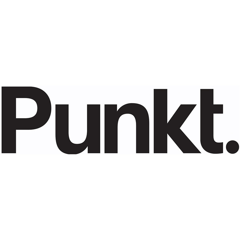 Punkt. AC02 Analog Table Clock, Alarm Function, Japanese Quartz Movement, Aluminum Body, Glass Frame