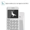 Punkt. MP02 Minimalist 4G LTE Cell Phone AT&T/T-Mobile Nano-SIM 2GB RAM 16GB Storage - Light Grey