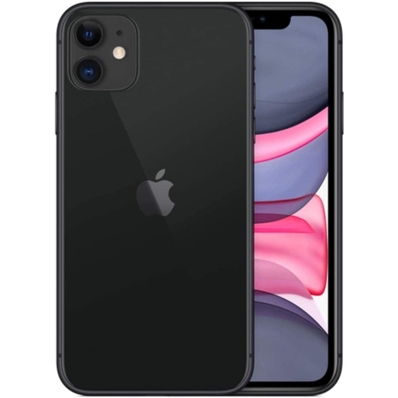 Apple iPhone 11 64GB 6.1" 4G LTE Verizon Unlocked, Black (Refurbished)
