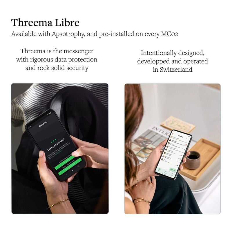 Punkt. MC02 Smartphone - Built-In VPN, 5G & 4G LTE, 6GB RAM, 128GB Storage, 4K Video, & 64MP Camera (Refurbished)