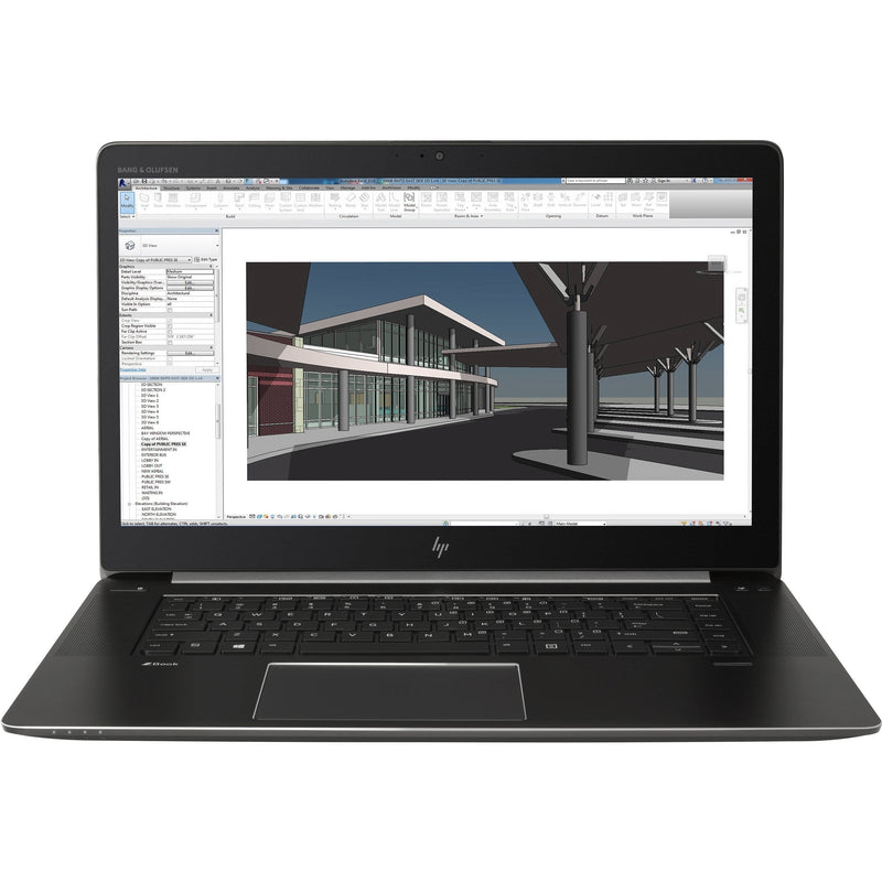 HP ZBook Studio G4 15.6" 16GB 512GB SSD Core™ i7-7820HQ 2.8GHz Win10P, Black (Refurbished)