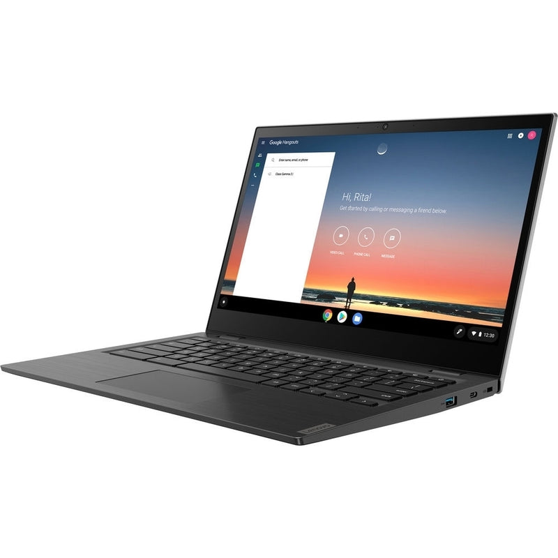 Lenovo Chromebook 14e 14" Touch 8GB 64GB eMMC AMD A4-9120C 1.6GHz ChromeOS, Mineral Grey (Certified Refurbished)