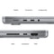 Apple MacBook Pro A2779 14" 16GB 512GB SSD Apple M2 3.49GHz, Space Gray (New Open Box)