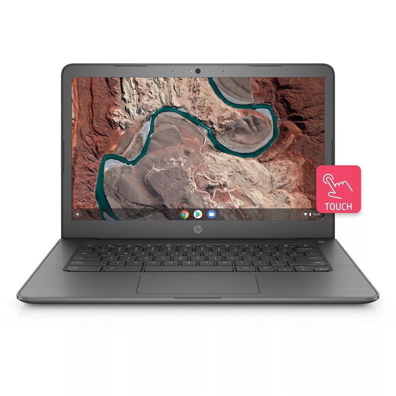 HP Chromebook 14-db0025nr 14" Touch 4GB 32GB eMMC AMD A4-9120E 1.5GHz ChromeOS, Chalkboard Gray (Refurbished)