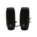 Logitech Logitech S120 2.0 Stereo Speakers S120 2.20 Watts (RMS) 2.0 Speaker System, Black