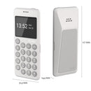Punkt. MP02 Minimalist 4G LTE Cell Phone AT&T/T-Mobile Nano-SIM 2GB RAM 16GB Storage - Light Grey