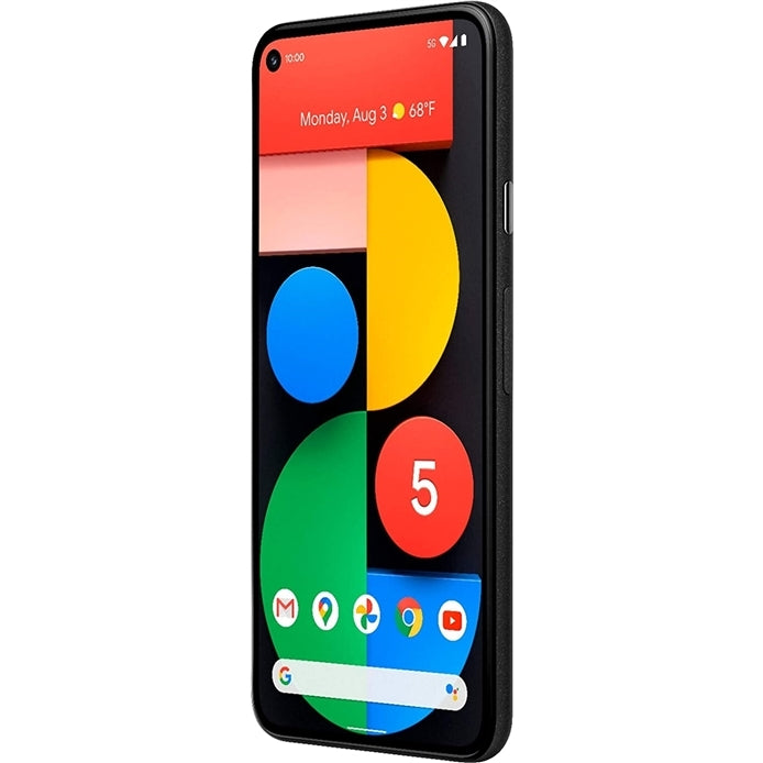 Google Pixel 5 128GB 6.0" 5G Verizon Unlocked, Just Black (Refurbished)