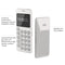 Punkt. MP02 Minimalist 4G LTE Cell Phone AT&T/T-Mobile Nano-SIM 2GB RAM 16GB Storage - Light Grey