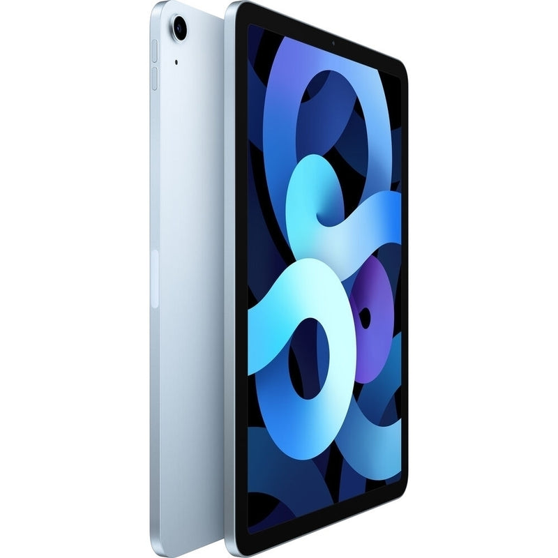 Apple iPad Air 4 10.9" Tablet 256GB WiFi & Cellular Unlocked, Sky Blue (Certified Refurbished)