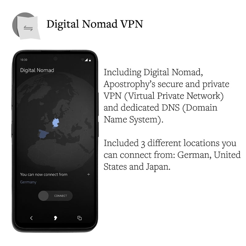 Punkt. MC02 Smartphone - Built-In VPN, 5G & 4G LTE, 6GB RAM, 128GB Storage, 4K Video, & 64MP Camera