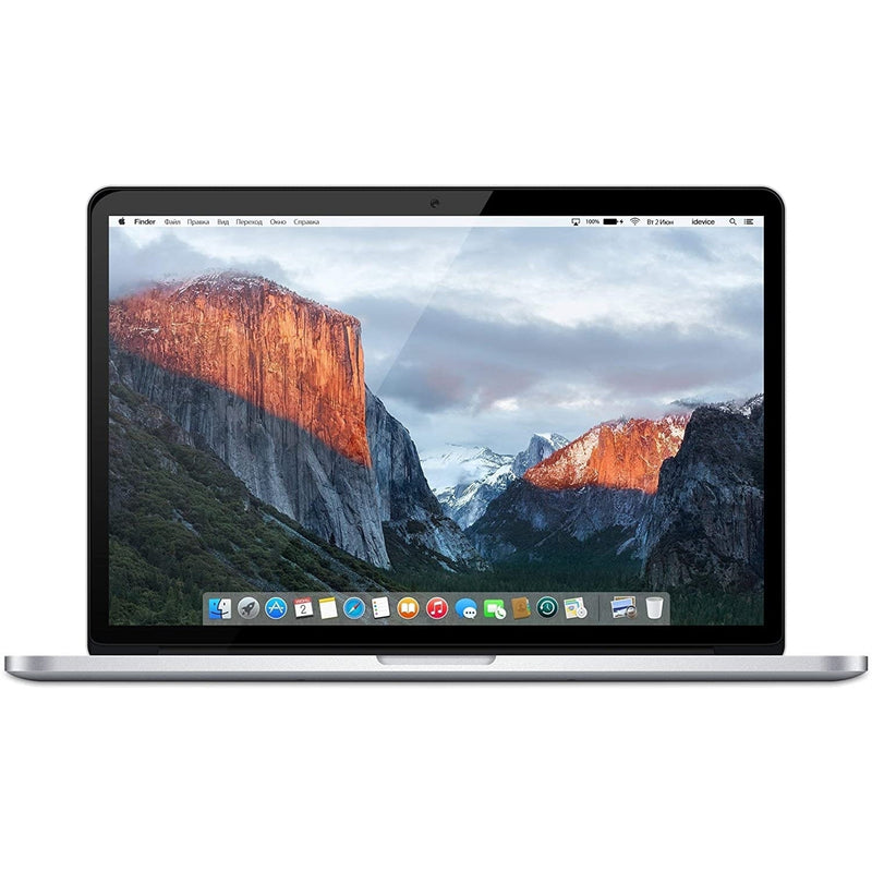Apple MacBook Pro MJLQ2LL/A 15.4" 16GB 1TB SSD Core™ i7-4770HQ 2.2GHz Mac OSX, Silver (Certified Refurbished)