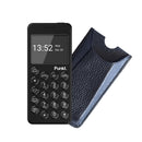 Punkt. Danny P. Black Leather Sleeve Case Hand Crafted in Czech Republic for Minimalist Mobile Phone