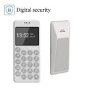 Punkt. MP02 Minimalist 4G LTE Cell Phone AT&T/T-Mobile Nano-SIM 2GB RAM 16GB Storage - Light Grey