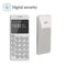 Punkt. MP02 Minimalist 4G LTE Cell Phone AT&T/T-Mobile Nano-SIM 2GB RAM 16GB Storage - Light Grey