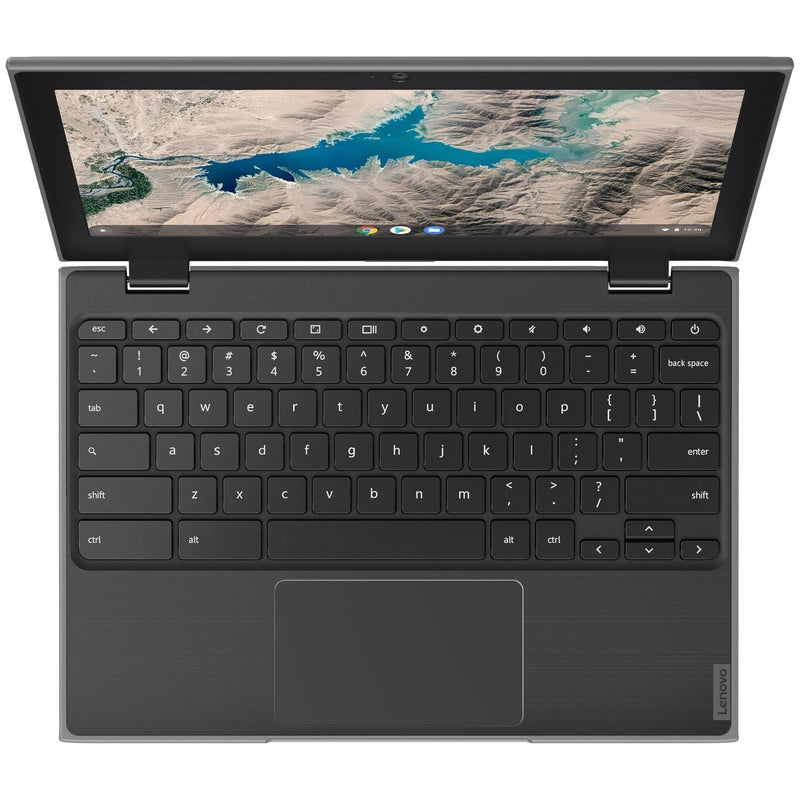 Lenovo Chromebook 100e 2nd Gen 11.6" 4GB 32GB eMMC AMD A4-9120C 1.6GHz ChromeOS, Black (Refurbished)