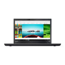 Lenovo ThinkPad T470s 14" 8GB 180GB SSD Core™ i5-7200U 2.5GHz Win10P, Black (Certified Refurbished)