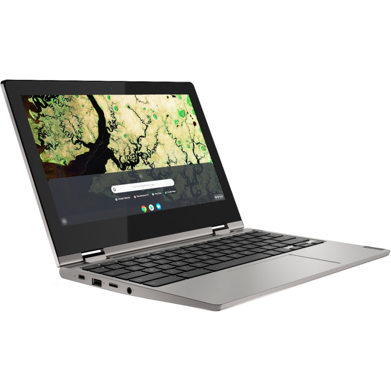 Lenovo Chromebook C340 11.6" Touch 4GB 32GB eMMC Celeron® N4000 1.1GHz ChromeOS, Platinum Gray (Refurbished)