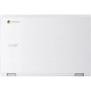 Acer Chromebook 11 R11 NX.G54AA.001 11.6" Touch 2GB 32GB eMMC Celeron® N3150 1.6GHz ChromeOS, White (Certified Refurbished)