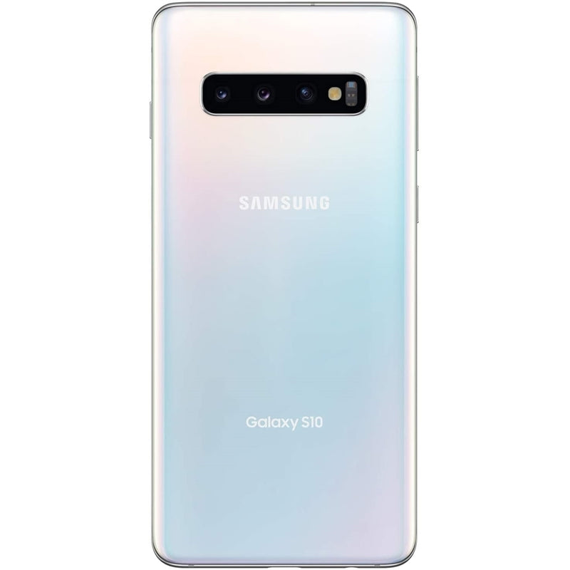 Samsung Galaxy S10 128GB 6.1" 4G LTE Verizon Unlocked, Prism White (Refurbished)
