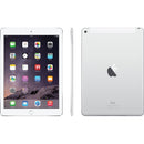 Apple iPad Air 2 MH2N2LL/A 9.7" Tablet 64GB WiFi + 4G LTE Fully Unlocked, Silver (Refurbished)