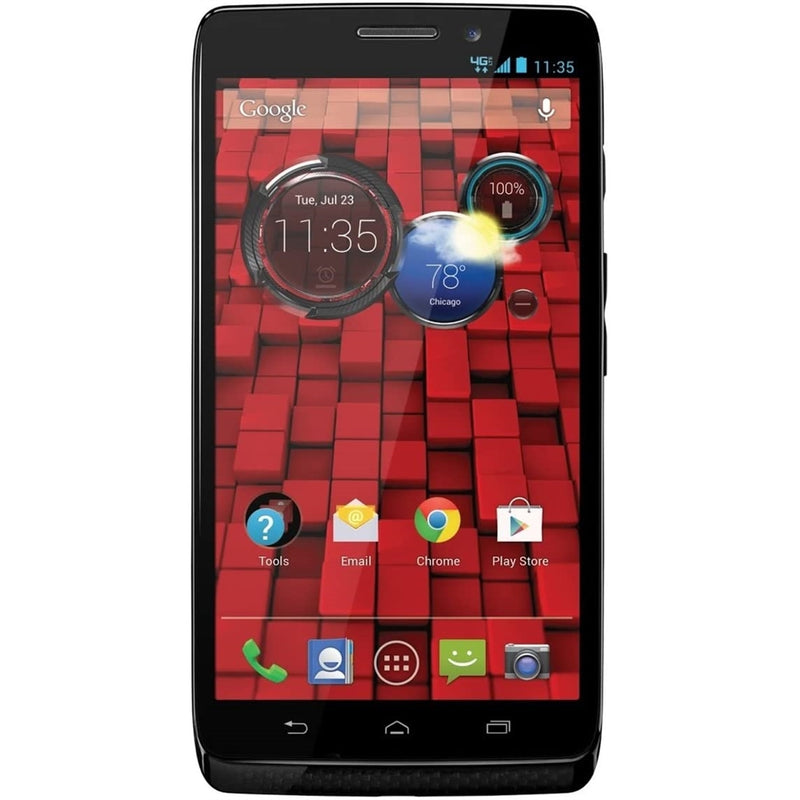 Motorola Moto DROID Ultra 16GB 5" 4G LTE Verizon Unlocked, Black  (Refurbished)