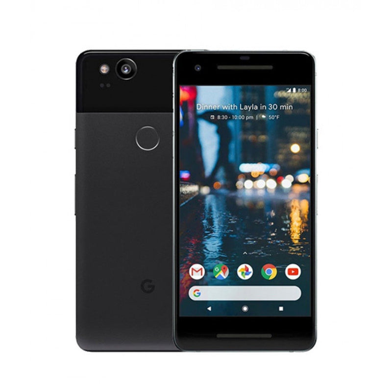 Google Pixel 2 64GB 5.0" 4G LTE Verizon Unlocked, Just Black  (Certified Refurbished)