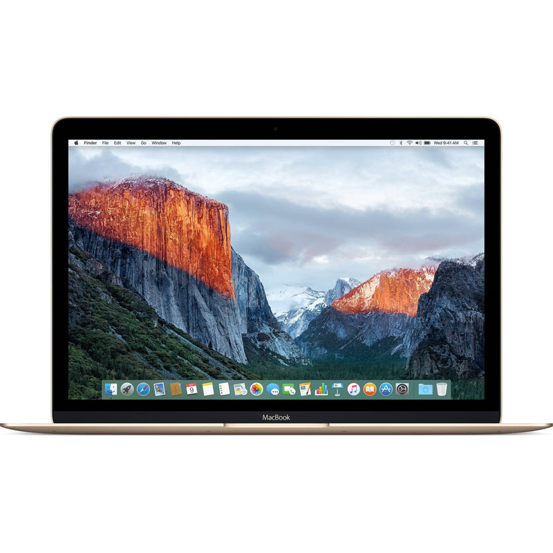 Apple MacBook MLHE2LL/A 12" 8GB 256GB Intel Core m3-6Y30 X2 1.1GHz, Gold  (Certified Refurbished)