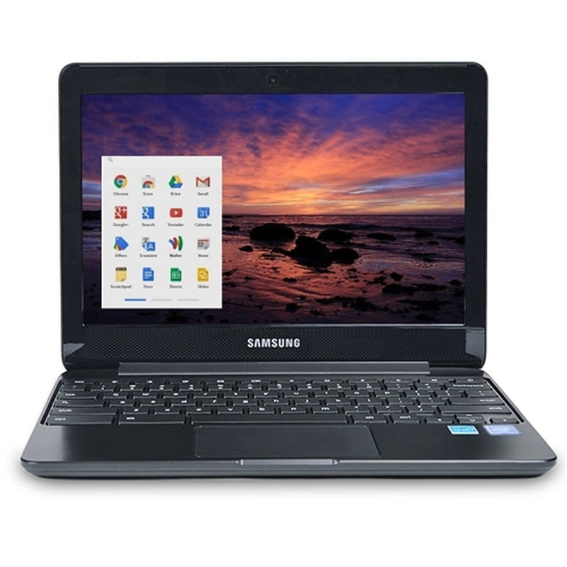 Samsung Chromebook Chromebook 3 11.6" 4GB 16GB eMMC Celeron® N3060 1.6GHz ChromeOS, Black (Refurbished)