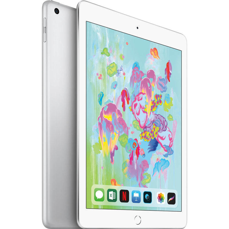 Apple iPad 6 9.7" Tablet 32GB WiFi, Silver (Certified Refurbished)