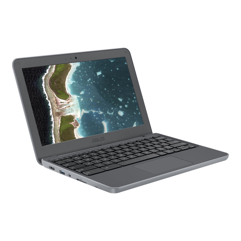 Asus Chromebook C202SA-YS02 11.6" 4GB 16GB eMMC Celeron® N3060 1.6GHz ChromeOS, Gray (Refurbished)