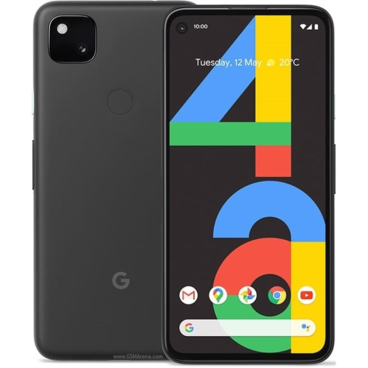 Google Pixel 4a 128GB 5.81" 5G AT&T Only, Just Black (Refurbished)