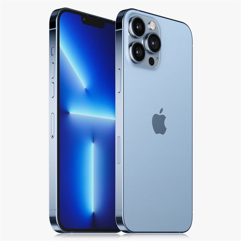Apple iPhone 13 Pro Max 512GB 6.7" 5G Fully Unlocked, Sierra Blue (Refurbished)