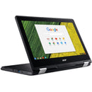 Acer Chromebook Spin 11 11.6" Touch 4GB 32GB eMMC Celeron® N3350 1.1GHz ChromeOS, Black (Refurbished)