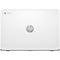 HP Chromebook 14 G3 14" 2GB 16GB eMMC NVIDIA Tegra K1 CD570M-A1 2.1GHz ChromeOS, White (Refurbished)
