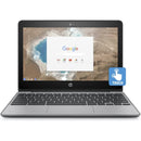 HP Chromebook 11-V032NR 11.6" Touch 4GB 16GB eMMC Celeron® N3060 1.6GHz ChromeOS, Grey (Certified Refurbished)