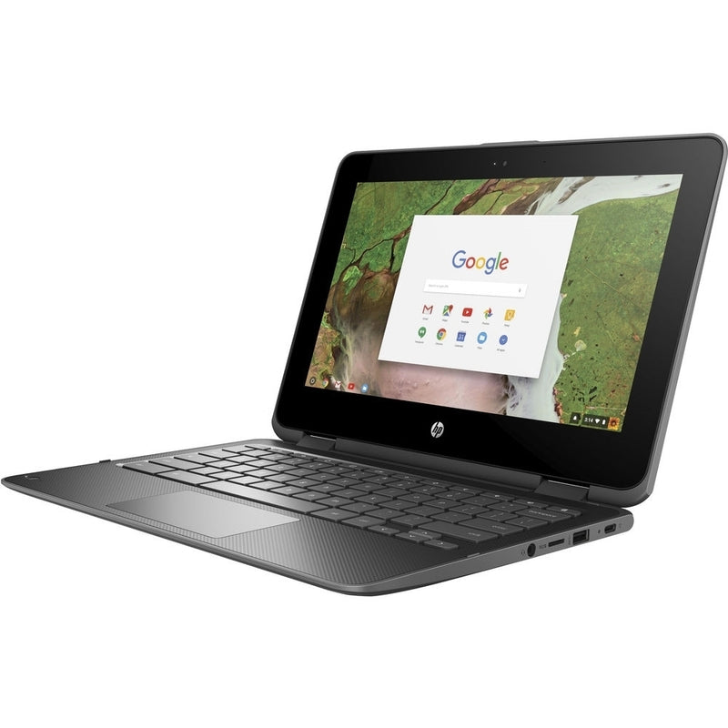 HP Chromebook x360 11 G1 EE 11.6" Touch 4GB 32GB SSD Celeron® N3350 1.1GHz ChromeOS, Gray (Refurbished)