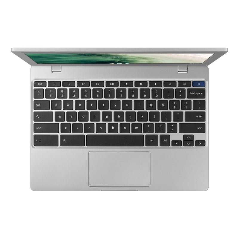 Samsung Chromebook 4 11.6" 4GB 32GB eMMC Celeron® N4000 1.1GHz ChromeOS, Platinum Titan (Certified Refurbished)