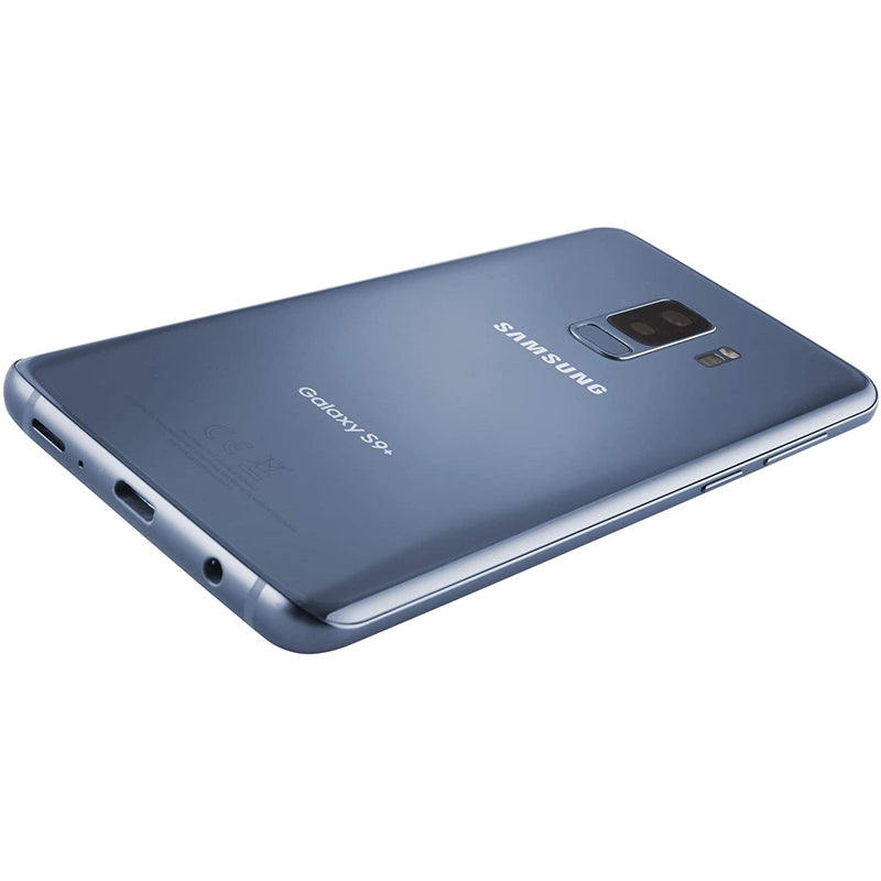 Samsung Galaxy S9 Plus 64GB 6.2" 4G LTE Verizon Only, Coral Blue (Refurbished)