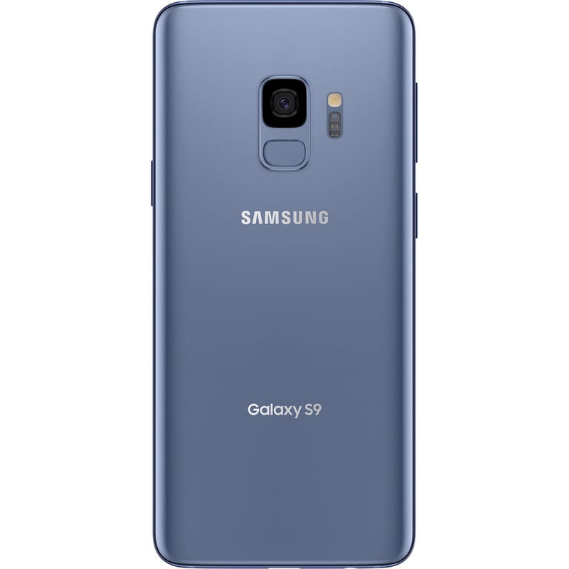 Samsung Galaxy S9 64GB 5.8" 4G LTE AT&T Unlocked, Coral Blue (Refurbished)